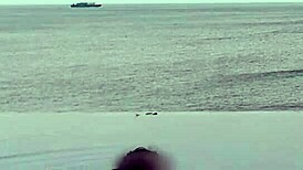 Relaxing in the Infinity Pool with Asian Princess