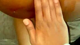 Wet Pussy Bent Over for Monster Cock Fuck