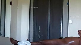 Descriptive happy ending massage with handjob. In final part.