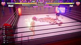 Intense Lesbian Battle 2: Pussy Licking And Scissoring Action