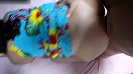 Karina and Lucas, husband and wife, fucking doggystyle until they cum moaning hot