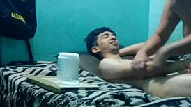 sensual massage for a skinny boy, so intimate 😍