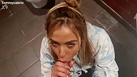 Bodybuilder Legs Spread For Wet Doggystyle And Blowjob In Public