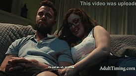 Hey, ever seen how psycho Leana Lovings dominates her boyfriend with hardcore fucking and total submission in this taboo scene?