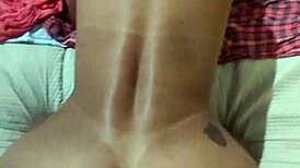 Married wife enjoys muff diving and cum licking