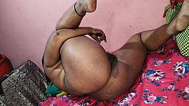 chubby stepsister pisses doggystyle showing big tits and huge hole.