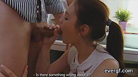 dirt poor guy lets friend fuck ex for cash 😏