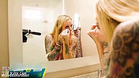 couple reunites in hotel room for intimate rendezvous