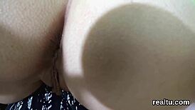 i watch this exquisite czech nympho get seduced in the hypermarket then she strips and we bang hard in pov with group action and european flair