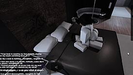 Roblox players take turns making each other submit in game