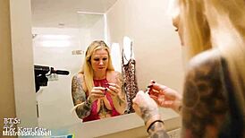 couple reunites in hotel room for intimate rendezvous