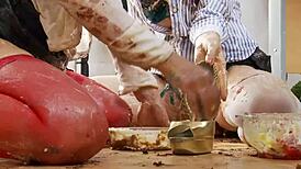 sapphic sex with mai bailey and eva may are milfs with big tits