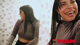 cuban amanda luxor meets black guy for rough anal virginity loss