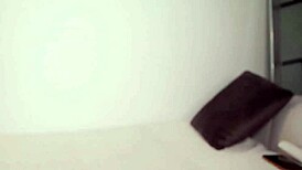 She spilled oil on her tits but rubbed it all over her body