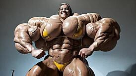 Four Girls Enter Growth Contest For Biggest And Best Breast - Ai Animation Be Fmg!