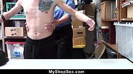 Milf lp officer questions suspect about shoplifting - myshopsex 😏