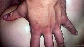 Cumming hard in this blonde's tight ass