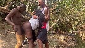 We almost got caught fucking by the riverside! 😳