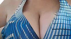 nephew, look at your big tits blonde aunt playing solo. do you like my huge dildo in this big pussy fetish?