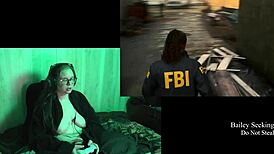 naked alan wake 2 playthrough with brunette babe 😍