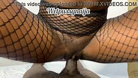wetpussynaija rides huge black dick suggestively