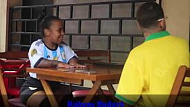 I Won The Argentine Girl's Ass After Loss!