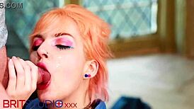 hot nurse in costume teases patients with sucking and facial cum in hospital gangbang