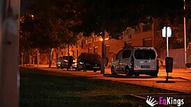 Latina Valen Pink Fucks Fan Follower In Rough Doggystyle And Missionary With Deepthroat Blowjob And Cum On Ass