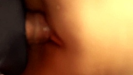 The lube makes her pussy so slick and ready for fucking