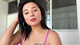 Putalocura - Busty Colombian Celeste Morant Swallows Cum In Hot Threesome With Blonde And Chubby Mature
