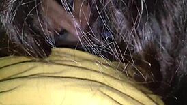 Hot Muslim Girlfriend Gives Blowjob To Boyfriend Sitting Next In Hindi Audio With Sexy Bbw Ass