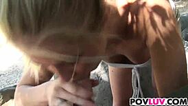 Sweet Teen Casi James Rides Monster Cock In POV