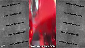 sexy cheerleader hotkinkyjo anal gape prolapse extreme