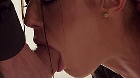 I passionately fucked big ass brunette Rebecca Volpetti after her oily massage