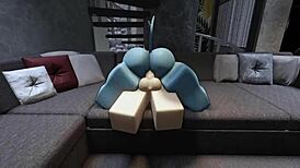 having rough roblox sex with hot demon in doggystyle