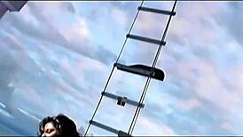 wanna see this natural exotic beauty ride anal on a boat?