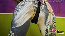 alternative hippie tattooed teen wants to stuff her delicious pussy