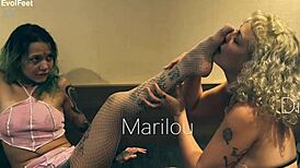 if you lick my feet, we'll have fun