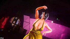 Hot girl twerks intensely on big cock