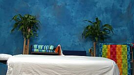 hey, why is this sexy eighteen year old slut competing in rough oiled games with tight pussy fucking and deep sucking?