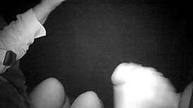 Glory hole: 25 cm cock opens me wide in swing