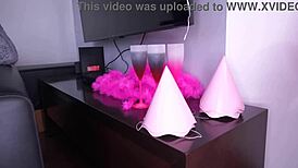 Jasminy Villar Rides Seven Monster Cocks Anal