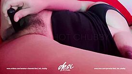 I'm this busty Indian aunty masturbating my hairy pussy in homemade amateur video.