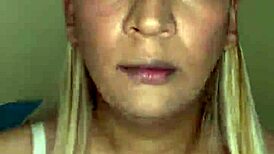 I put on beautiful makeup for my viewers.