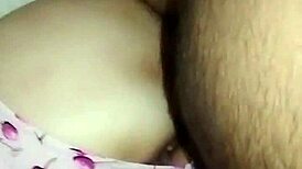 Tired Latina's Surprising First Time From Behind