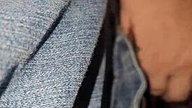 milf sucks cock in truck during concert?