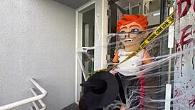 Chloe Foxxe rides hard for magical cumshot