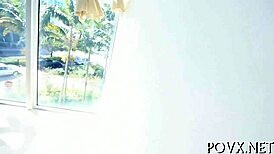 Porn model natalie lust gets hardcore blowjob and fucking