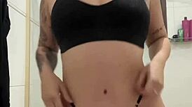 Compilation of young amateur wives with big asses and small tits in outdoor flashing scenes.