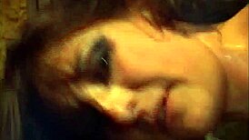 Why is this college brunette bound in stockings and riding a huge cock deep?